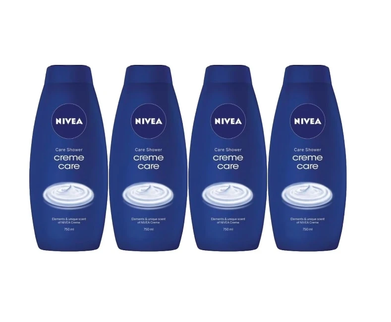 Pachet promo 4 X Gel Dus Nivea Creme Care 750ml